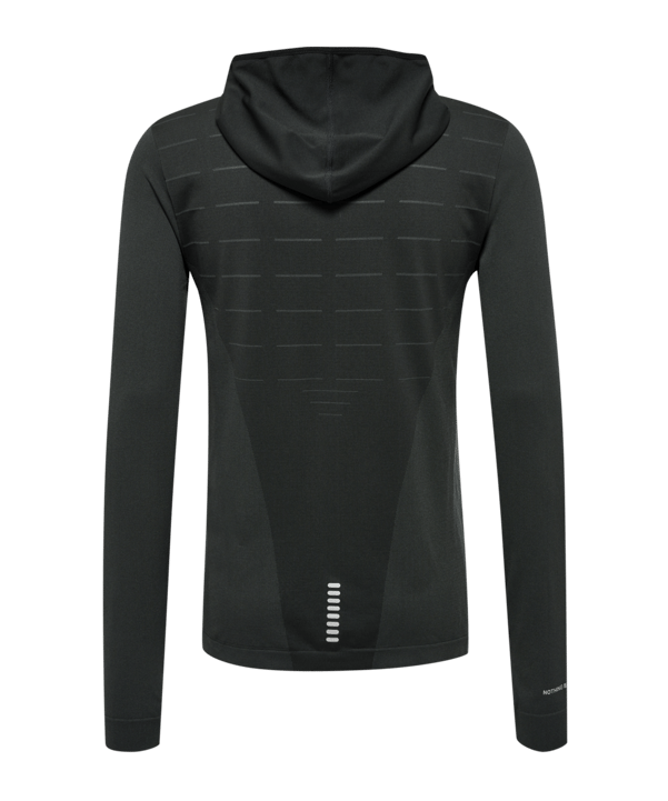 Newline Cambridge Seamless Hoody Schwarz F2001 - schwarz