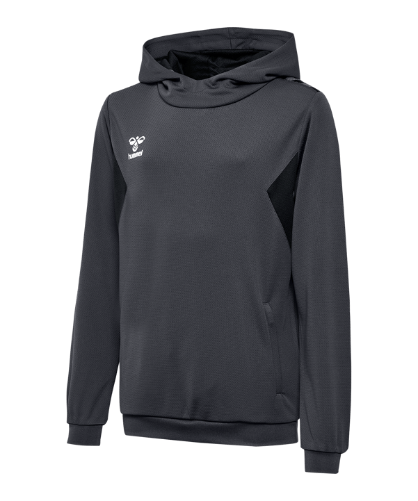 Hummel Authentic Pl Hoody Kids Grau F1525 - grau