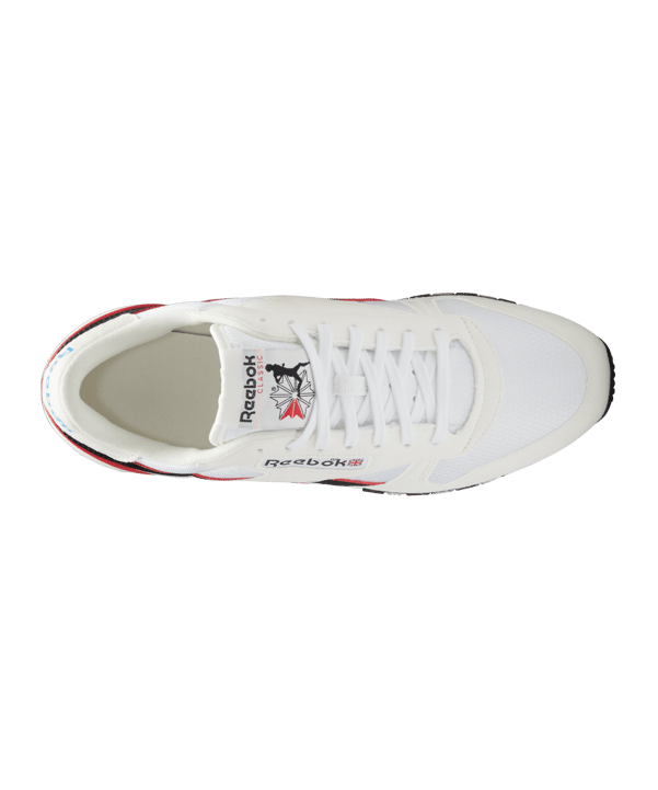 Reebok Classic Leather Weiss Blau Rot - weiss