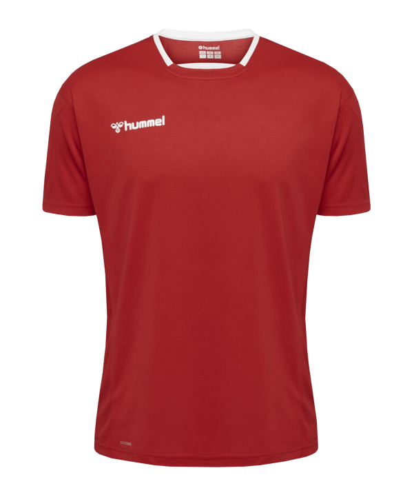 Hummel Authentic Poly Trikot kurzarm Kids F3062 - rot