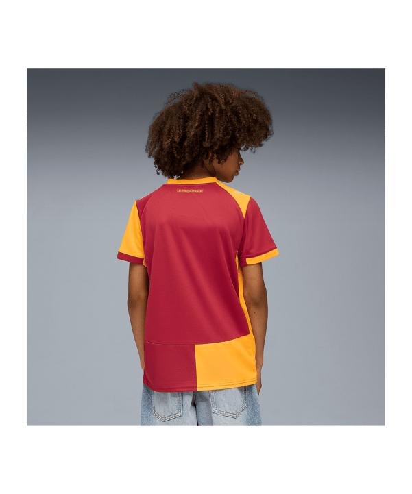 PUMA Galatasaray Istanbul Trikot Home 2025/2026 Kids Rot F01 - rot