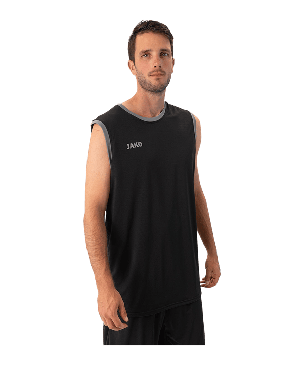 JAKO Change 2.0 Wendetrikot Schwarz Grau F08 - schwarz