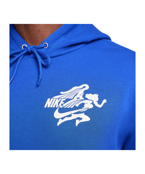 Nike Club Hoody Blau F480 - blau