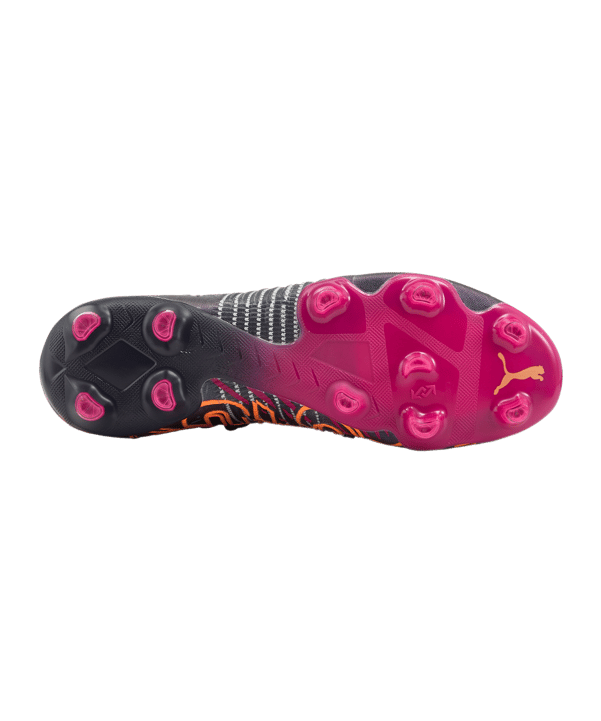 PUMA FUTURE 1.2 Flare FG/AG Blau Orange Lila F05 - lila