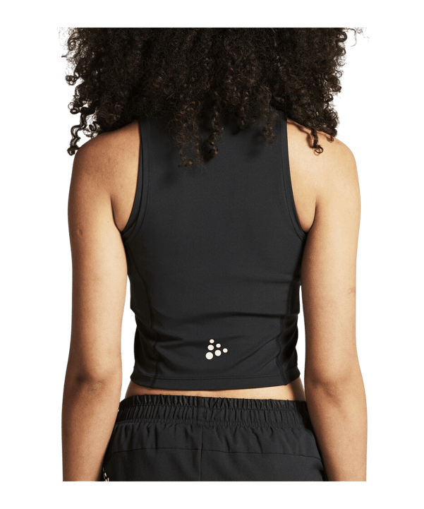 Craft Rush 2.0 Crop Tanktop donna nero F999000 - nero