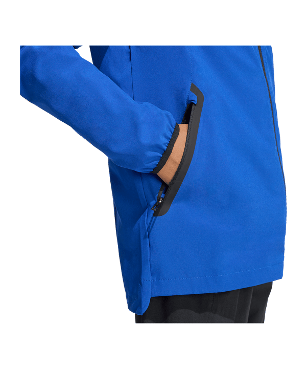 adidas Tiro Travel Windjacke Kids Blau - blau