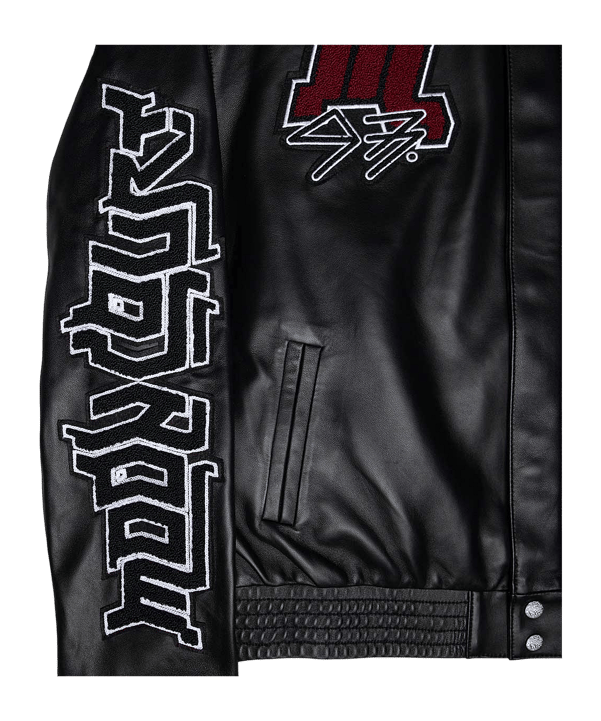 Jeff Hamilton Jeff Hamiltmocourt Meta Full Leather Jacke Schwarz - schwarz