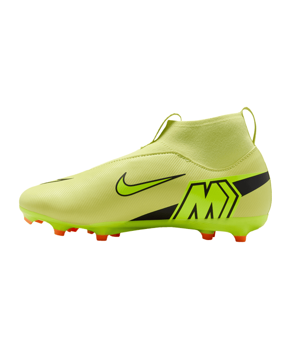 Nike Jr Air Zoom Mercurial Superfly X Academy FG/MG Max Voltage Kids Gelb F300 - gelb