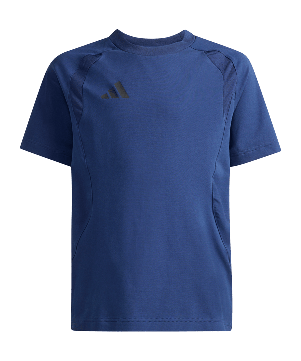 adidas Tiro Travel T-Shirt Kids Dunkelblau - schwarz