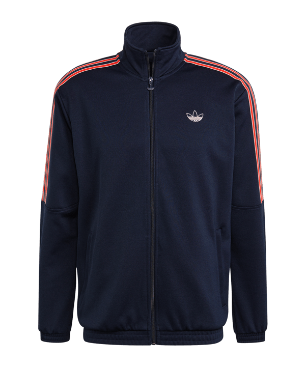 adidas Originals Poly 3 Stripes Jacke Blau - blau