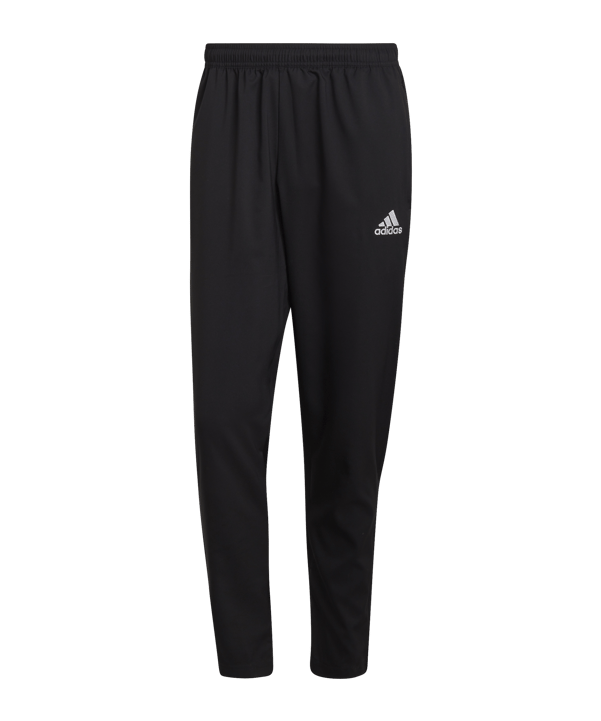 adidas Entrada 22 Präsentationshose Schwarz Weiss - schwarz