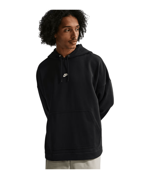 Nike Club Oversized Sweatshirt à capuche Noir C010 - noir