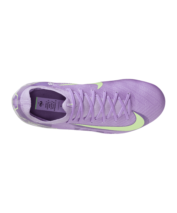 Nike Jr Air Zoom Mercurial Vapor Pro FG United Kids Lila F500 - lila