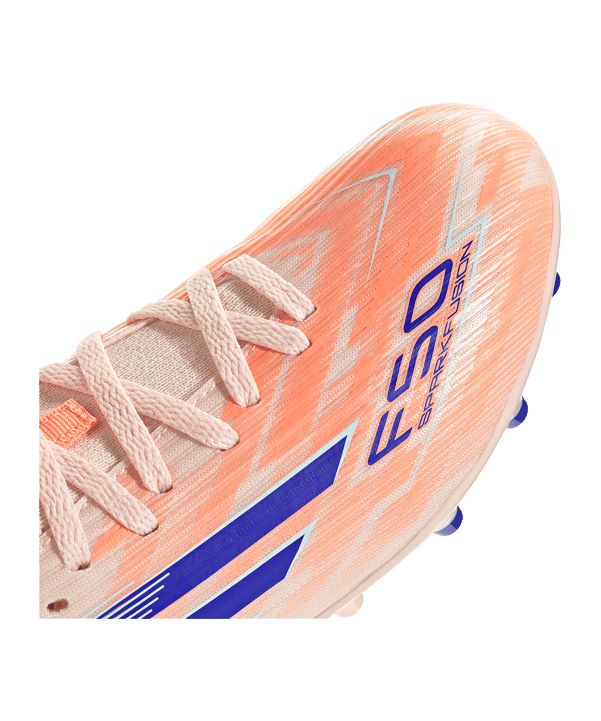 adidas F50 Sparkfusion League Mid FG/AG Coral Blaze Kids Orange - orange