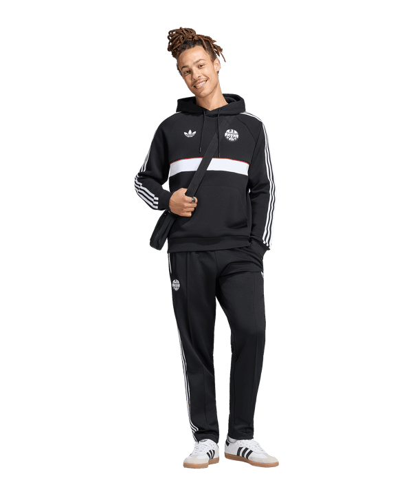 adidas Eintracht Frankfurt Originals Hoody Schwarz - schwarz