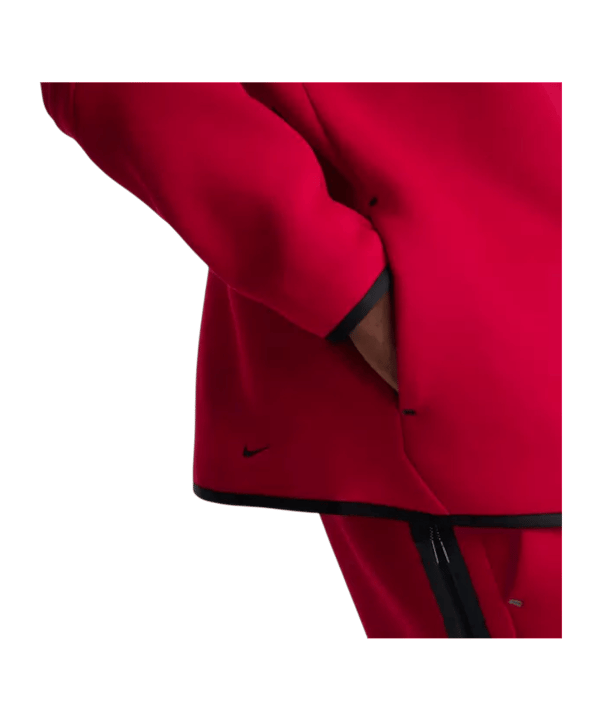 Nike Tech Windrunner Giacca con cappuccio Rosso C687 - rosso