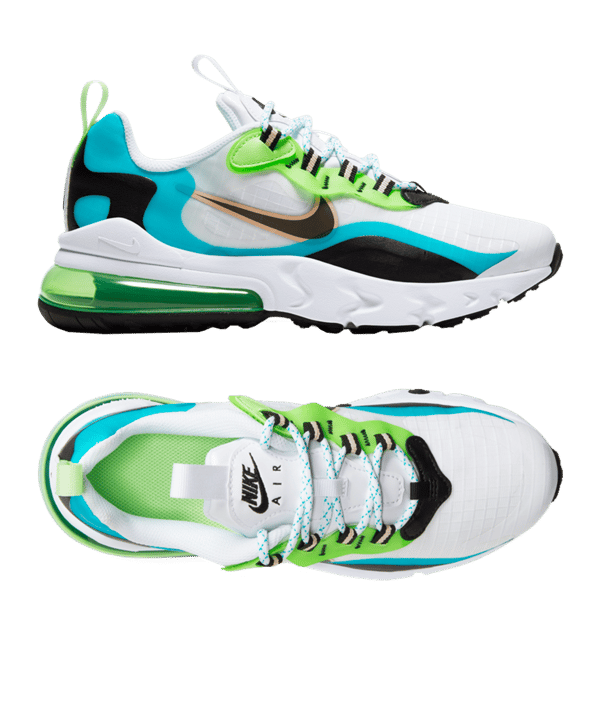 Nike Air Max 270 React SE Kids Grün F300 - gruen