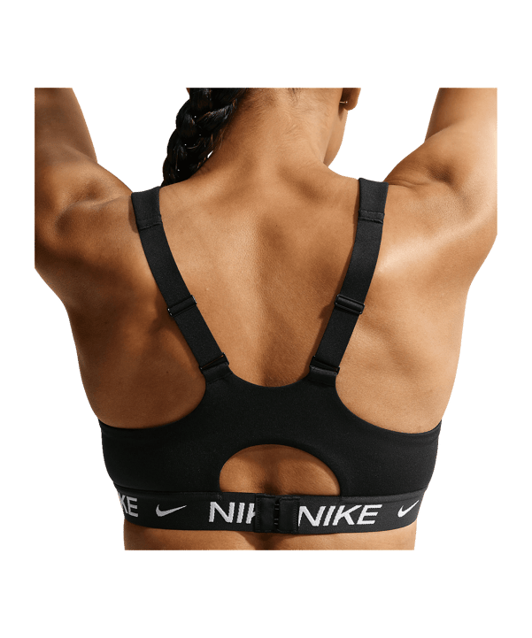 Nike Indy High Sport-BH Damen Schwarz F011