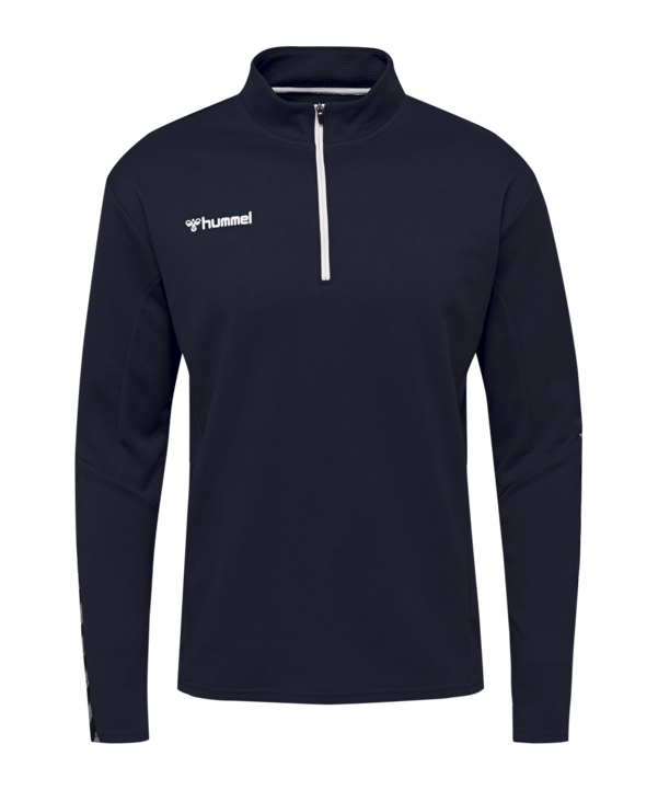 Hummel Authentic HalfZip Sweatshirt Blau F7026 - blau