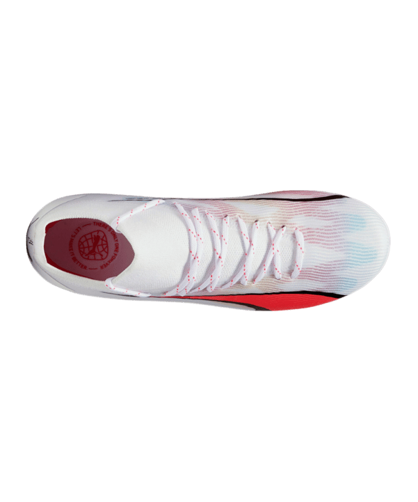 PUMA ULTRA Pro FG/AG Breakthrough Jr Kids Weiss Rot F01 - weiss
