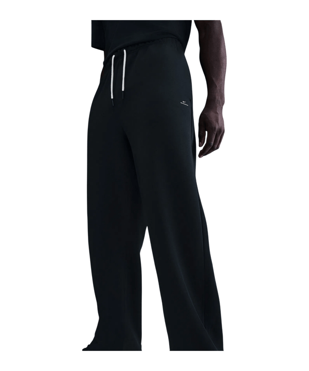 Nike Secondary Brushed Open Hem Hose Schwarz F010 - schwarz