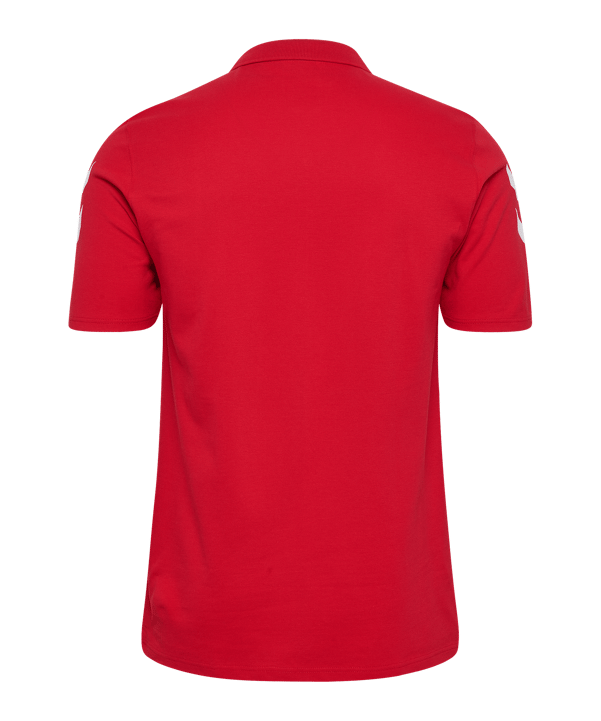 Hummel Go 2.0 Chevron Polo Rosso C3062 - rosso