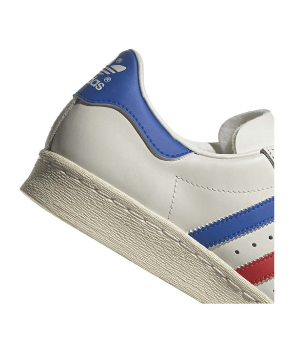 adidas Originals Superstar 82 Weiss Blau - weiss