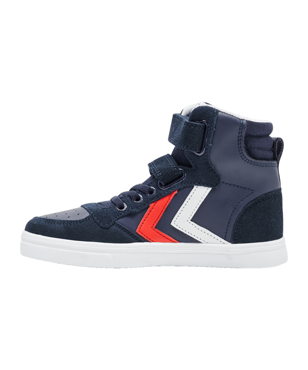 Hummel Slimmer Stadil Leather High Sneaker Kids Lila F3679 - lila
