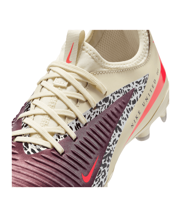 Nike Phantom 6 Low Academy FG/MG United Kids Rot F661 - rot