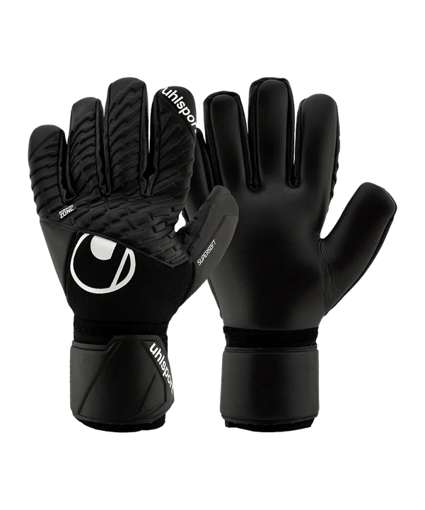 uhlsport FM Cybertec Supersoft HN #392 Torwarthandschuhe Schwarz F01 - schwarz
