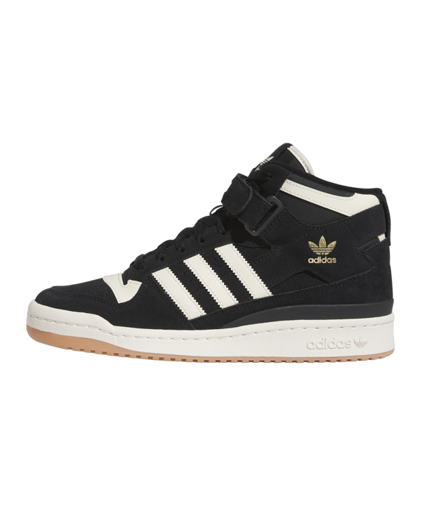 adidas Originals Forum Mid Schwarz Weiss - schwarz