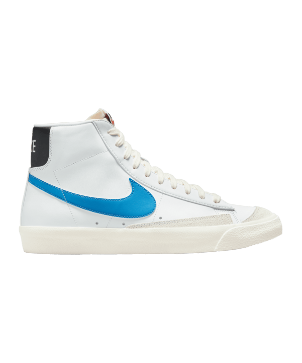 Nike Blazer Mid 77 Vintage Weiss Blau F118 - weiss