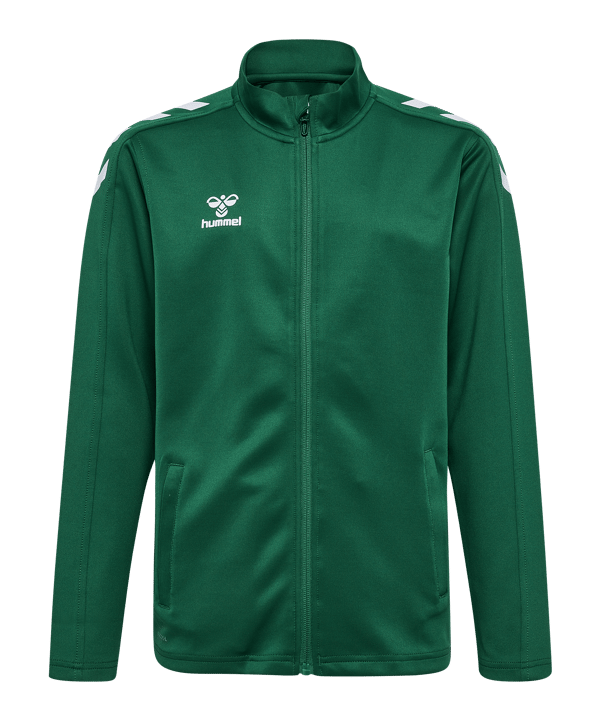 Hummel Core XK Poly Trainingsjacke Kids Grün F6140 - gruen