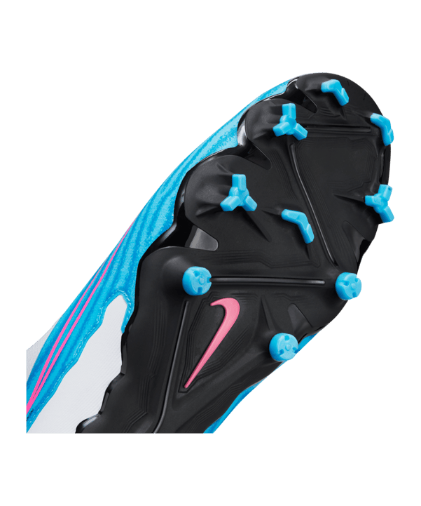 Nike Phantom GX Pro FG Blast Blau Weiss Pink F446 - blau