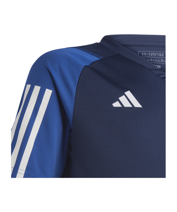 adidas Tiro 23 Competition Trikot Kids Blau - dunkelblau