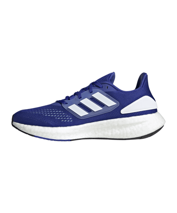adidas Pureboost 22 Blau White Laufschuh - blau