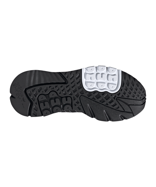 adidas Originals Nite Jogger Schwarz Weiss - schwarz