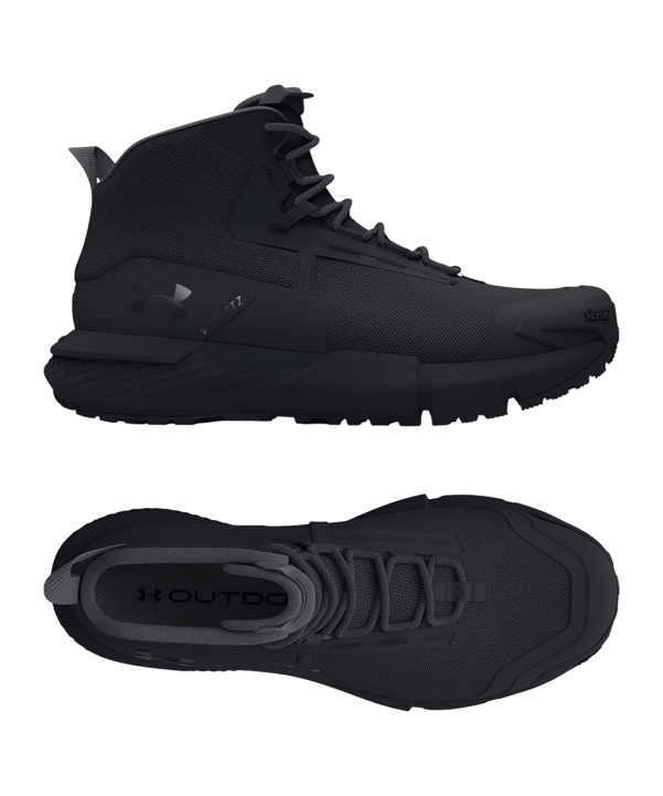 Under Armour Charged Valsetz Mid Schwarz - schwarz