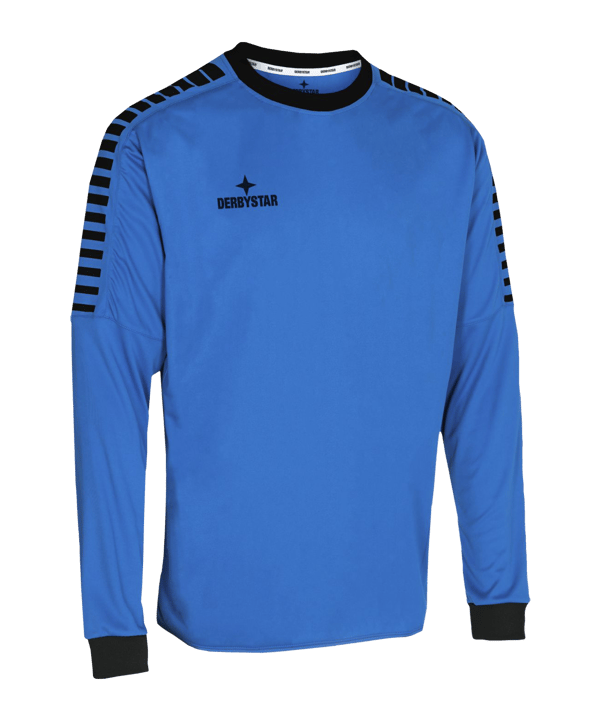 Derbystar Hyper Torwarttrikot langarm Kids F082 - blau