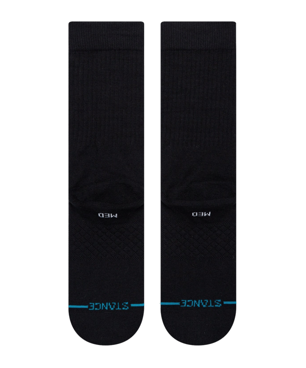 Stance Logoman Socken Schwarz FBLK - schwarz