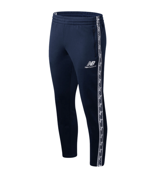 New Balance MP01516 Pant Jogginghose Blau F05 - braun