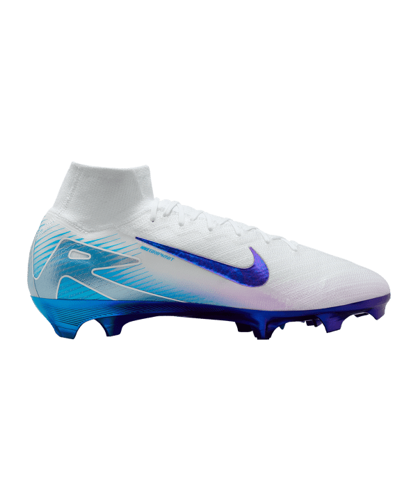 Nike Air Zoom Mercurial Superfly X Elite FG Chromatic Weiß F100 - weiss