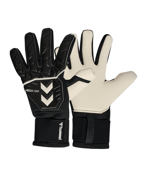 Hummel hml Mega Grip Torwarthandschuhe Schwarz F2114 - schwarz