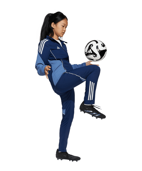 adidas Tiro 25 Competition Präsentationsjacke Kids Blau - blau