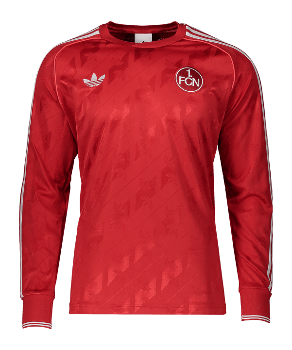 adidas Originals 1. FC Nürnberg Maglia maniche lunghe 2026/2027 Rosso - rosso