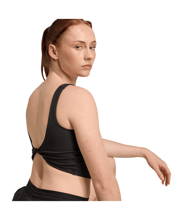 adidas Optime Workout Twist Light Sport-BH Damen - schwarz