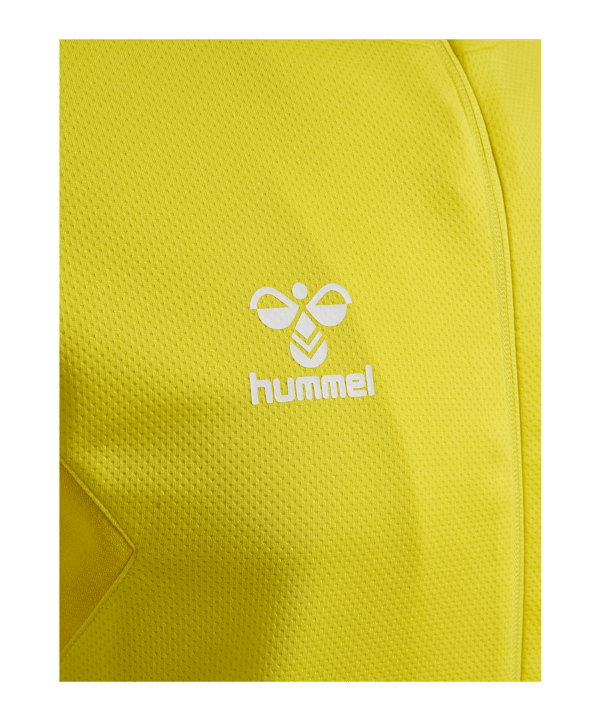 Hummel Authentic Pl Kapuzenjacke Gelb F5269 - gelb