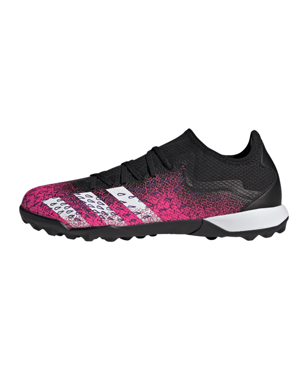 adidas Predator FREAK.3 L TF Superspectral Schwarz Weiss Pink - schwarz