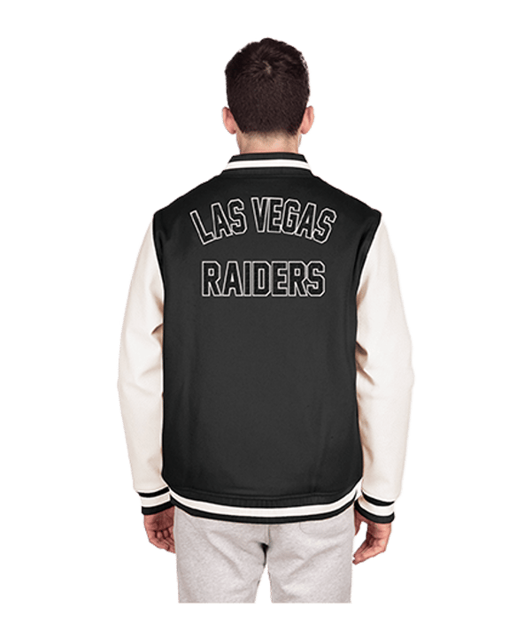 New Era Las Vegas Raiders Varsity Jacke Schwarz - schwarz