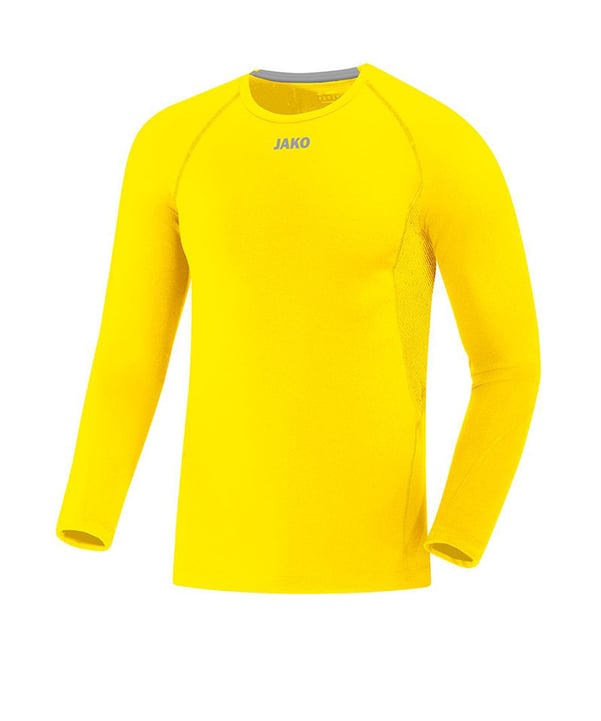 JAKO Compression 2.0 Longsleeve Gelb F03 - gelb
